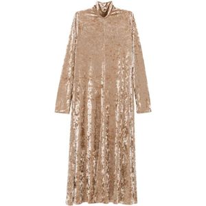 Forte Forte, Dames, Jurken, Beige, Maat: S
