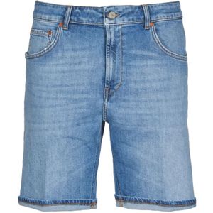 Dondup, Heren, Korte broeken, Blauw, Maat: W30 Denim,