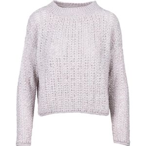 Alpha Studio, Dames, Truien, Beige, Maat: M Katoen,