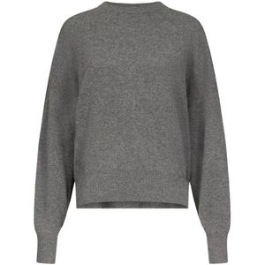 Loulou Studio, Dames, Truien, Grijs, Maat: XS Kasjmier,