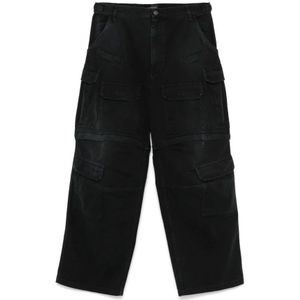 Balenciaga, Heren, Jeans, Zwart, Maat: L Zijde,