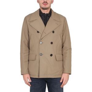 Fay, Heren, Jassen, Beige, Maat: XL