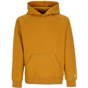 Carhartt Wip, Heren, Sweatshirts & Hoodies, Geel, Maat: S Katoen,