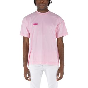 Vetements, Heren, Tops, Roze, Maat: XS Katoen,