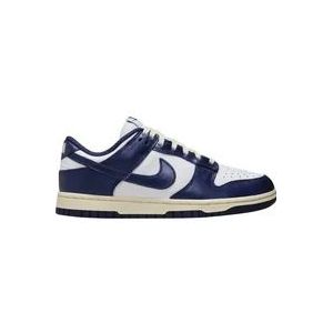 Nike Vintage Navy Dunk Low Limited Edition , Multicolor , Heren , Maat: 47 EU