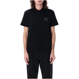 Burberry, Heren, Tops, Zwart, Maat: XL Katoen,