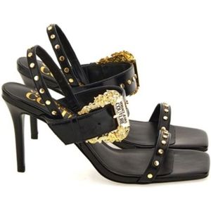 Versace Jeans Couture, Dames, Schoenen, Zwart, Maat: 35 EU