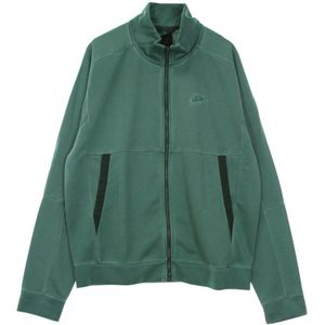 Nike, Heren, Sweatshirts & Hoodies, Groen, Maat: L Poliester,