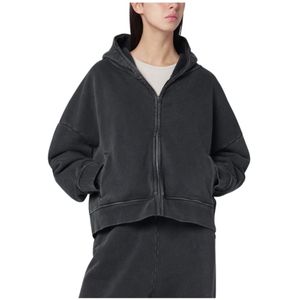 Entire Studios, Dames, Sweatshirts & Hoodies, Zwart, Maat: M Katoen,