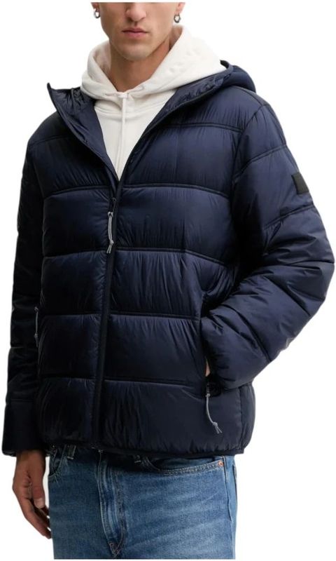 Tommy Jeans - Regular Fit - Gewatteerd Jack - Effen - Met Capuchon