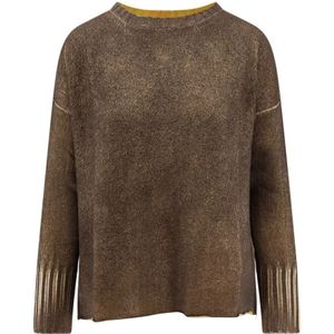 Alessandro Aste, Dames, Truien, Geel, Maat: S Wol,