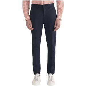 Harmont & Blaine, Heren, Broeken, Blauw, Maat: S Katoen,