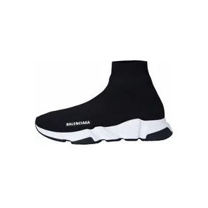 Balenciaga Speed Knit Sportschoenen , Black , Heren , Maat: 45 EU