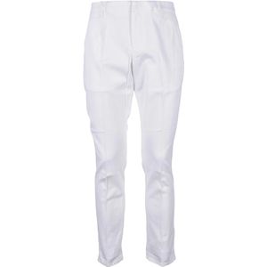 Dondup, Heren, Broeken, Wit, Maat: W32 Katoen,
