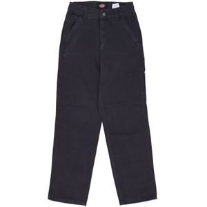 Cargobroek - Effen - Lang/maxi - Loosefit - High Waist