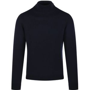 Roberto Collina, Heren, Truien, Blauw, Maat: L