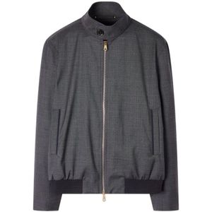 Paul Smith, Heren, Jassen, Grijs, Maat: S Wol,