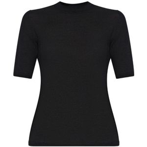 Max Mara, Dames, Truien, Zwart, Maat: L Wol,