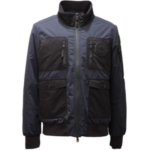 Aeronautica Militare, Heren, Jassen, Blauw, Maat: S Poliester,