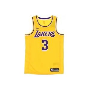 Nike Anthony Davis NBA Swingman Jersey , Yellow , Heren , Maat: XL