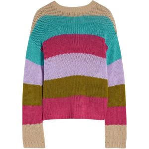 Max Mara, Dames, Truien, Veelkleurig, Maat: XL Kasjmier,