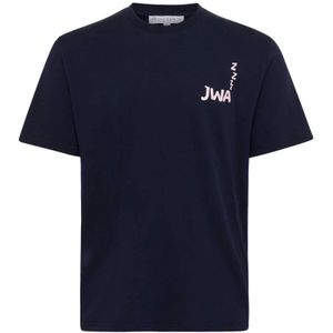 JW Anderson, Heren, Tops, Blauw, Maat: L Katoen,
