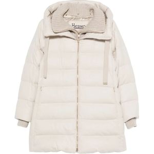 Herno, Dames, Jassen, Beige, Maat: S Kasjmier,