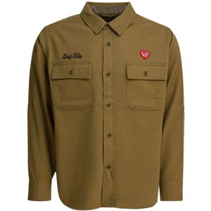 Human Made, Heren, Jassen, Beige, Maat: XL Katoen,