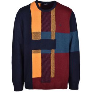 Harmont & Blaine, Heren, Truien, Veelkleurig, Maat: 3XL Wol,