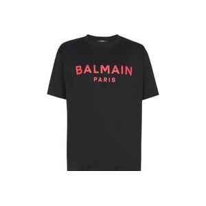 Balmain T-Hemden , Black , Heren , Maat: XL
