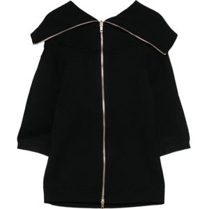 Semicouture, Dames, Sweatshirts & Hoodies, Zwart, Maat: L