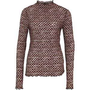 Zero - Long Sleeve Top - Bruin - Dames