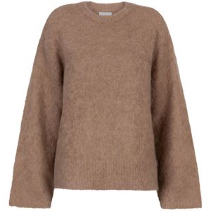 Dante 6, Dames, Truien, Bruin, Maat: M Wol,