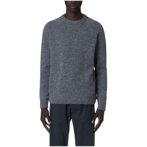 K-Way, Heren, Truien, Blauw, Maat: M Wol,