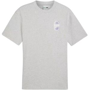 Puma, Heren, Tops, Grijs, Maat: S