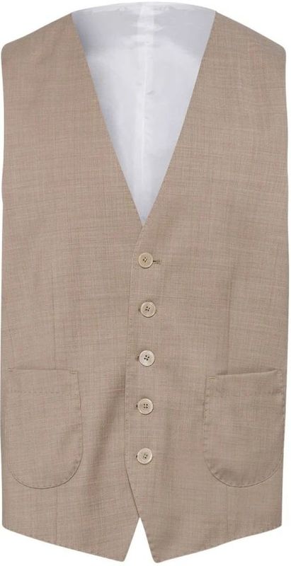 Baldessarini - Suit Vests - Beige - Heren - Wol