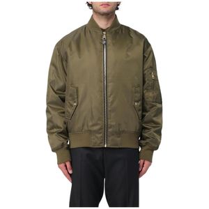 Versace Jeans Couture, Heren, Jassen, Groen, Maat: M