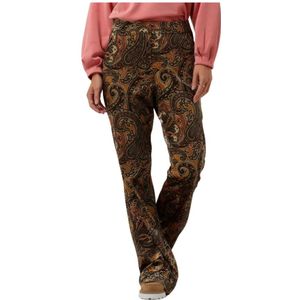 Summum Woman, Dames, Broeken, Veelkleurig, Maat: S Velours,