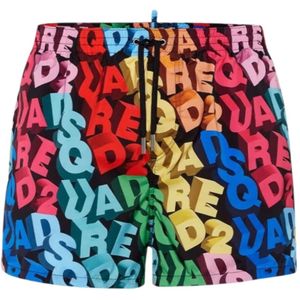 Dsquared2, Heren, Badkleding, Veelkleurig, Maat: L