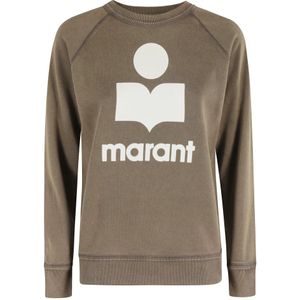 Marant étoile, Dames, Sweatshirts & Hoodies, Bruin, Maat: S