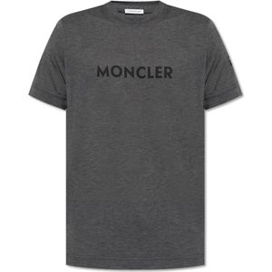 Moncler, Heren, Tops, Grijs, Maat: XL
