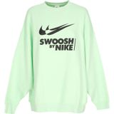 Nike, Dames, Sweatshirts & Hoodies, Groen, Maat: M Katoen,