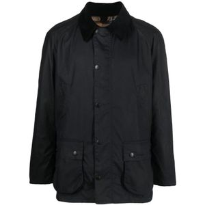 Barbour, Dames, Jassen, Blauw, Maat: L Corduroy,
