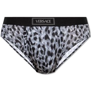 Versace, Heren, Ondergoed, Grijs, Maat: 3XL