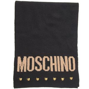 Moschino, Dames, Accessoires, Zwart, Maat: ONE Size Wol,