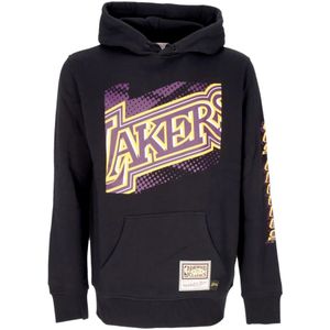 Mitchell & Ness, Heren, Sweatshirts & Hoodies, Zwart, Maat: L Katoen,