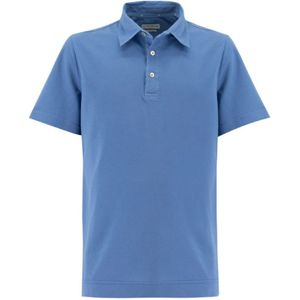 Ballantyne, Heren, Tops, Blauw, Maat: 2XL Katoen,