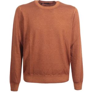 Fay, Heren, Truien, Bruin, Maat: S Wol,