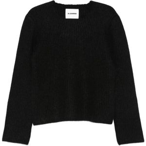 Jil Sander, Dames, Truien, Zwart, Maat: XS Wol,