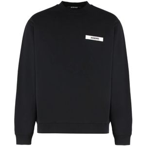 Jacquemus - Gros Grain - Sweatshirt - Zwart - Heren